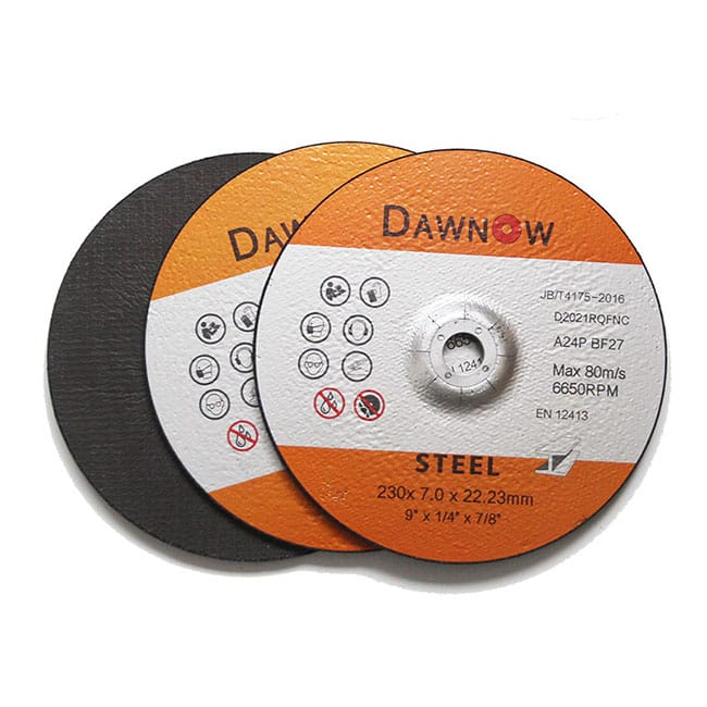 dawn-grindingdisc-230-7 dawnow metal grinding wheel 230-7