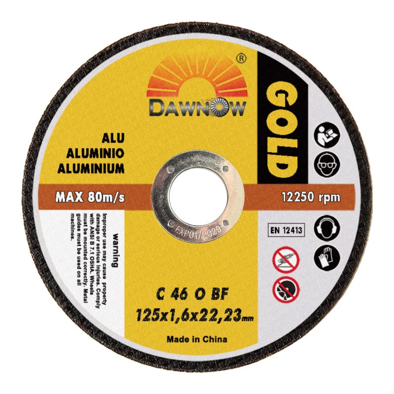 dawn abrasives aluminium cutting disc 125-1.6