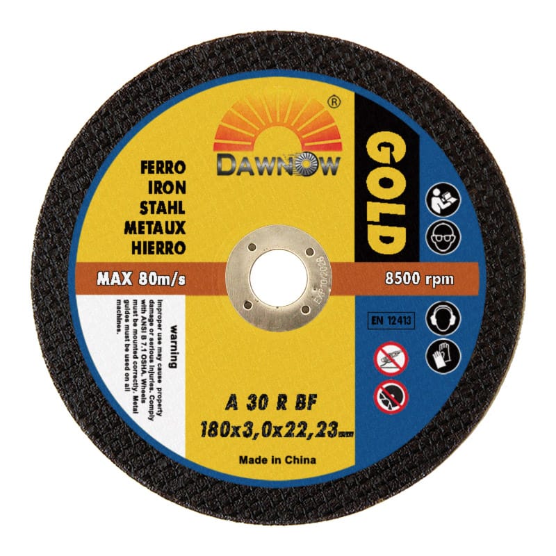 Disco de corte de acero «Gold» de Dawn Abrasives