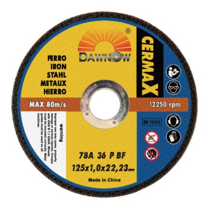 dawn abrasvies ceramic grin cutting disc